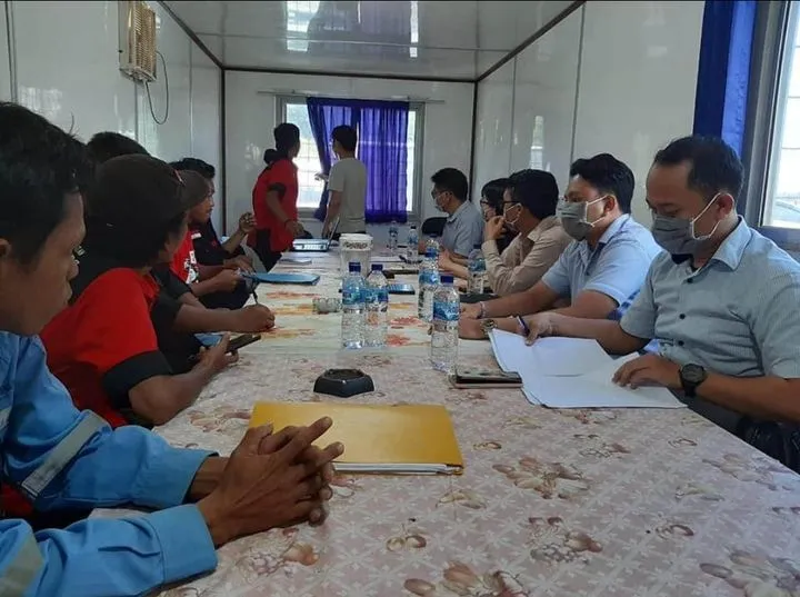 Mediasi dengan serikat pekerja di Muara Enim